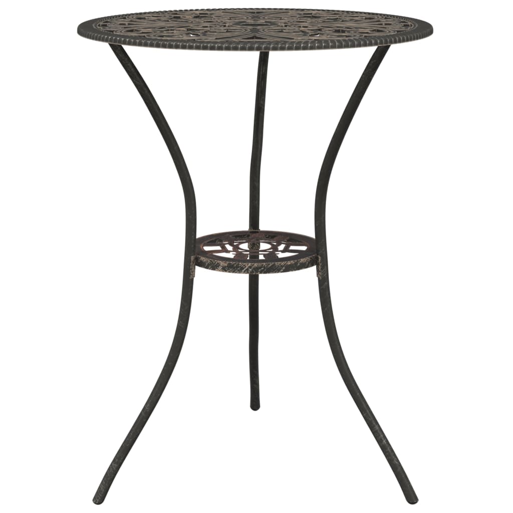 Caféset 3 Delar Gjuten Aluminium