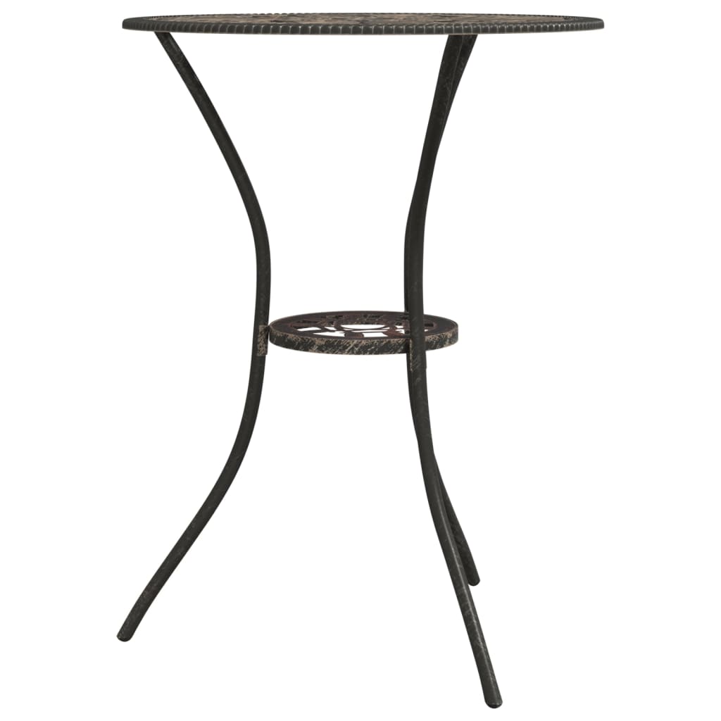 Caféset 3 Delar Gjuten Aluminium