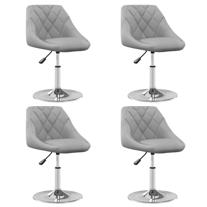 Snurrbara Matstolar 6 St Sammet