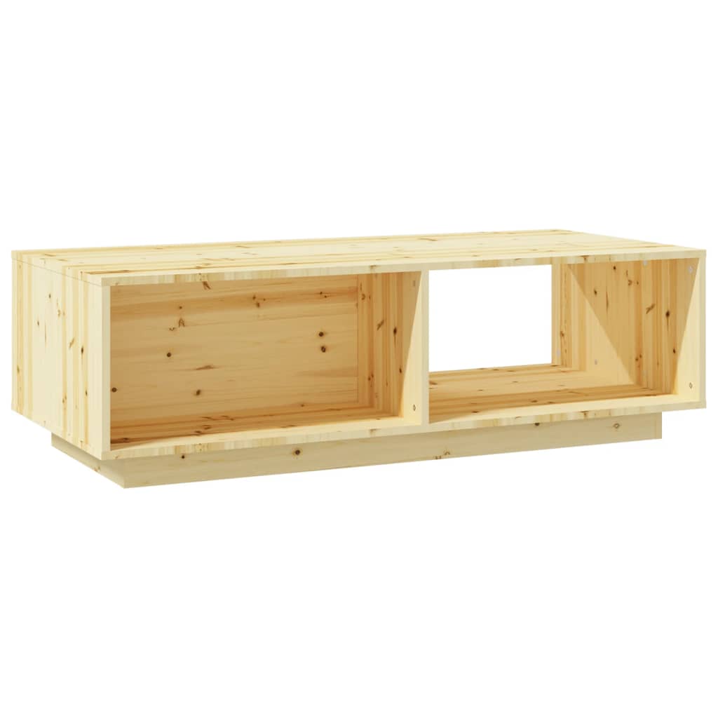 Soffbord 110X50X33,5 Cm Massivt Granträ