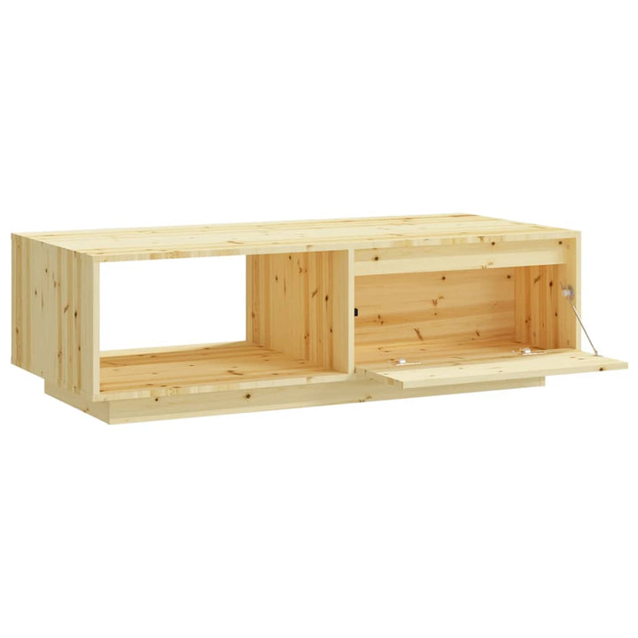 Soffbord 110X50X33,5 Cm Massivt Granträ