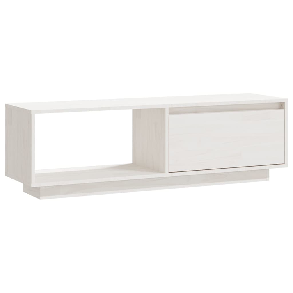 Tv-Bänk 110X30X33,5 Cm Massiv Furu