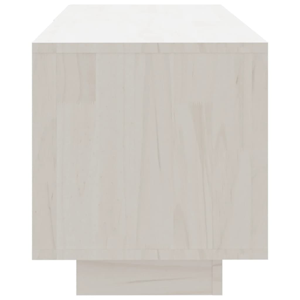 Tv-Bänk 110X30X33,5 Cm Massiv Furu