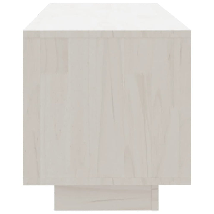 Tv-Bänk 110X30X33,5 Cm Massiv Furu
