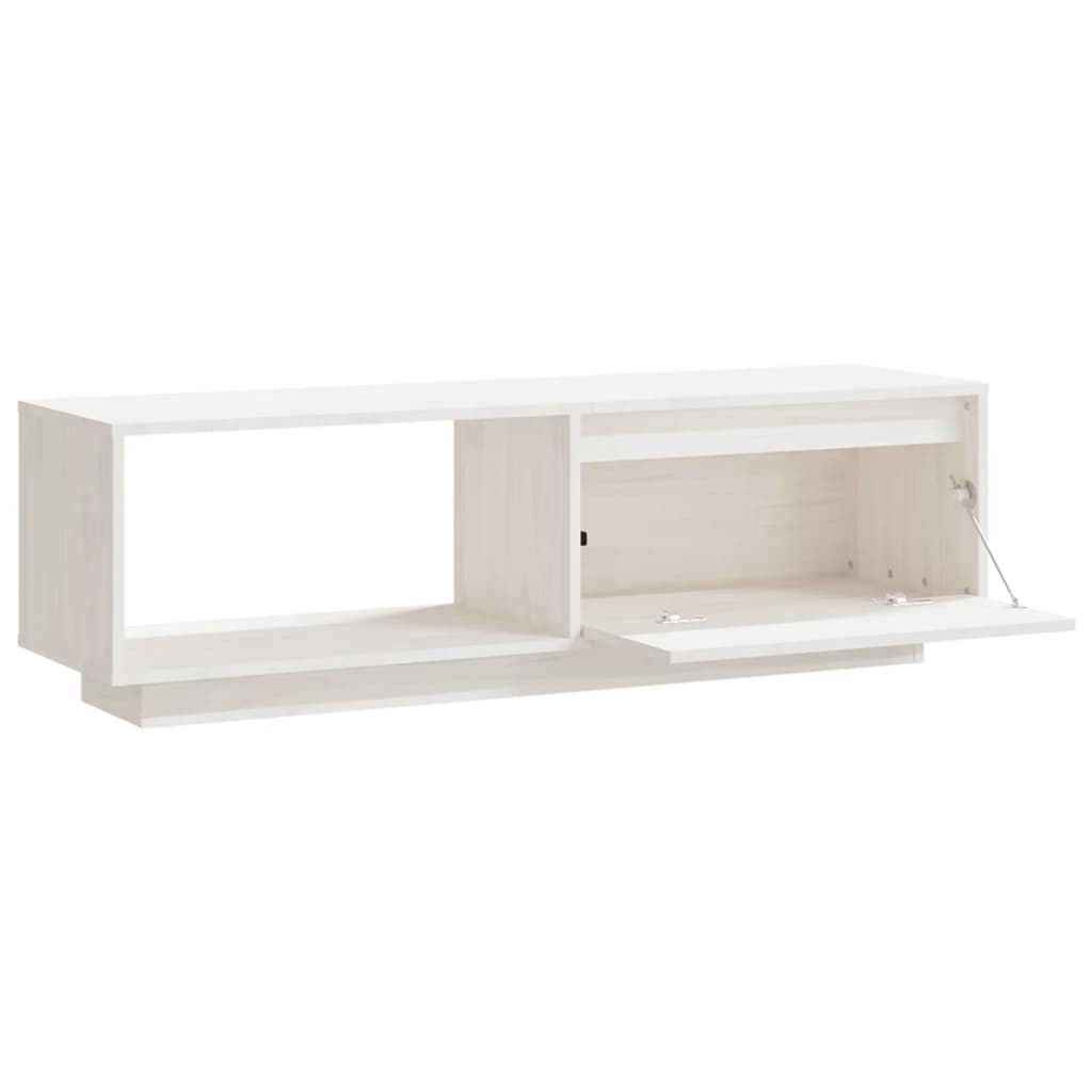 Tv-Bänk 110X30X33,5 Cm Massiv Furu