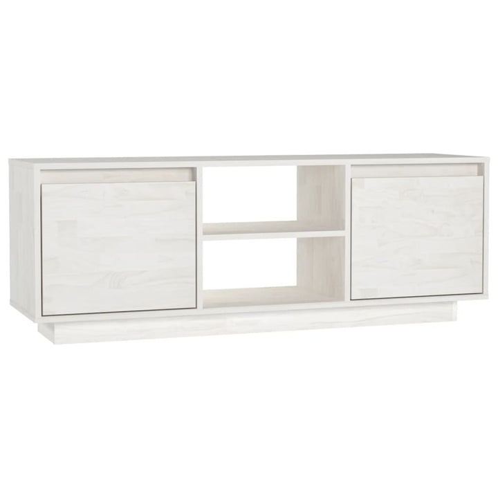 Tv-Bänk 110X30X40 Cm Massiv Furu