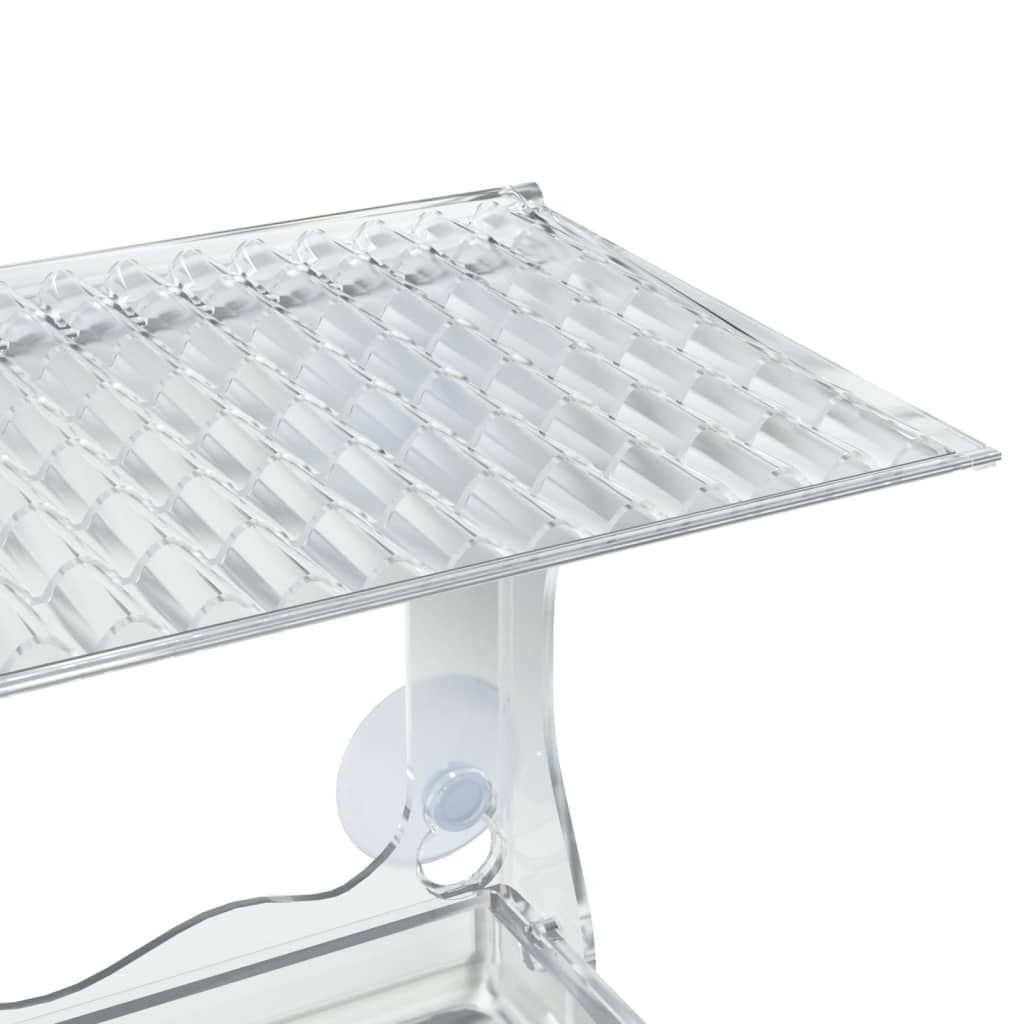Fågelmatare För Fönster 2 St Akryl 30X12X15 Cm