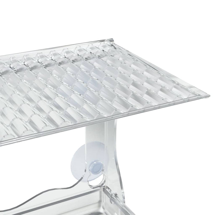 Fågelmatare För Fönster 2 St Akryl 30X12X15 Cm