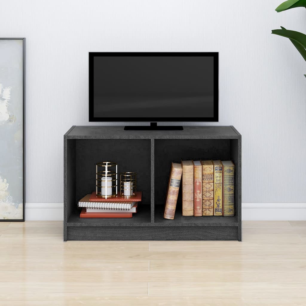 Tv-Bänk 70X33X42 Cm Massiv Furu
