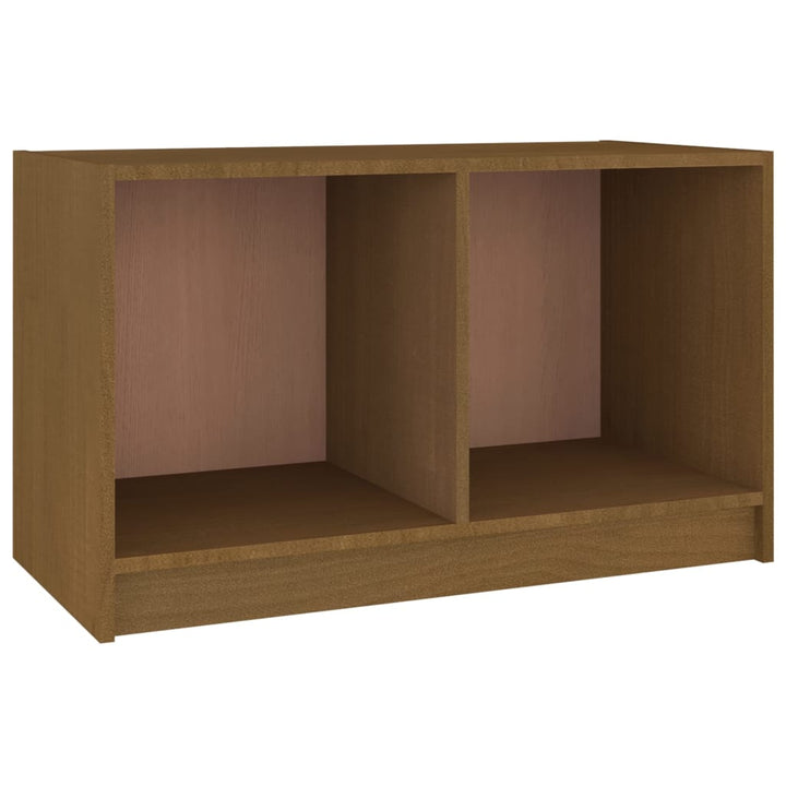 Tv-Bänk 70X33X42 Cm Massiv Furu