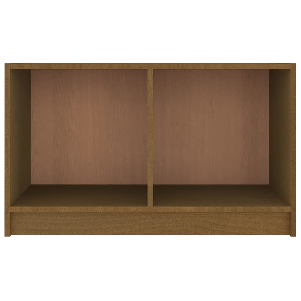 Tv-Bänk 70X33X42 Cm Massiv Furu