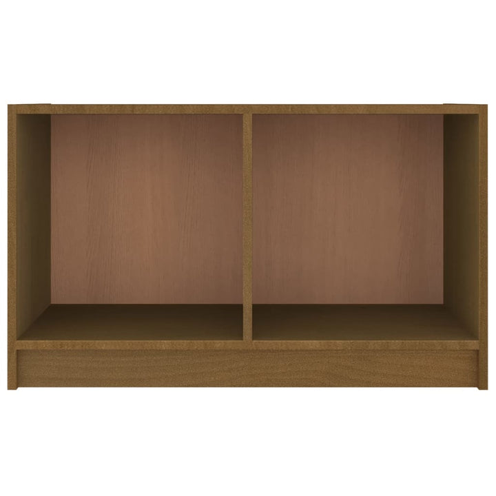 Tv-Bänk 70X33X42 Cm Massiv Furu
