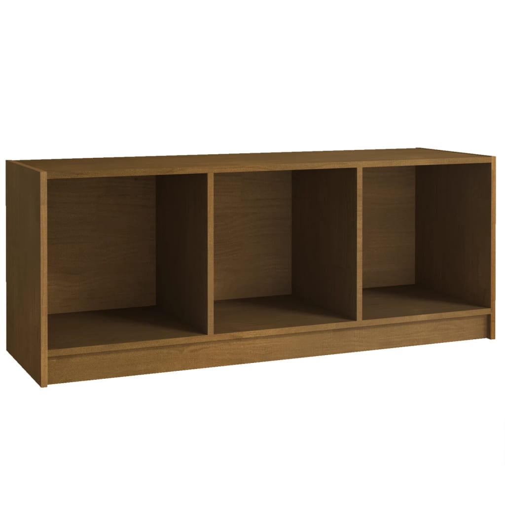 Tv-Bänk 104X33X41 Cm Massiv Furu