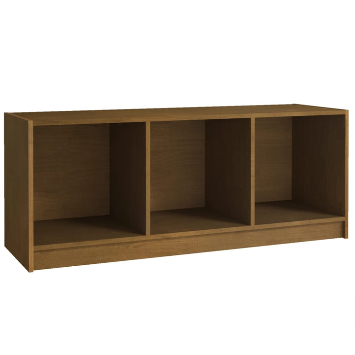 Tv-Bänk 104X33X41 Cm Massiv Furu