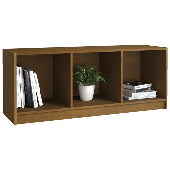 Tv-Bänk 104X33X41 Cm Massiv Furu