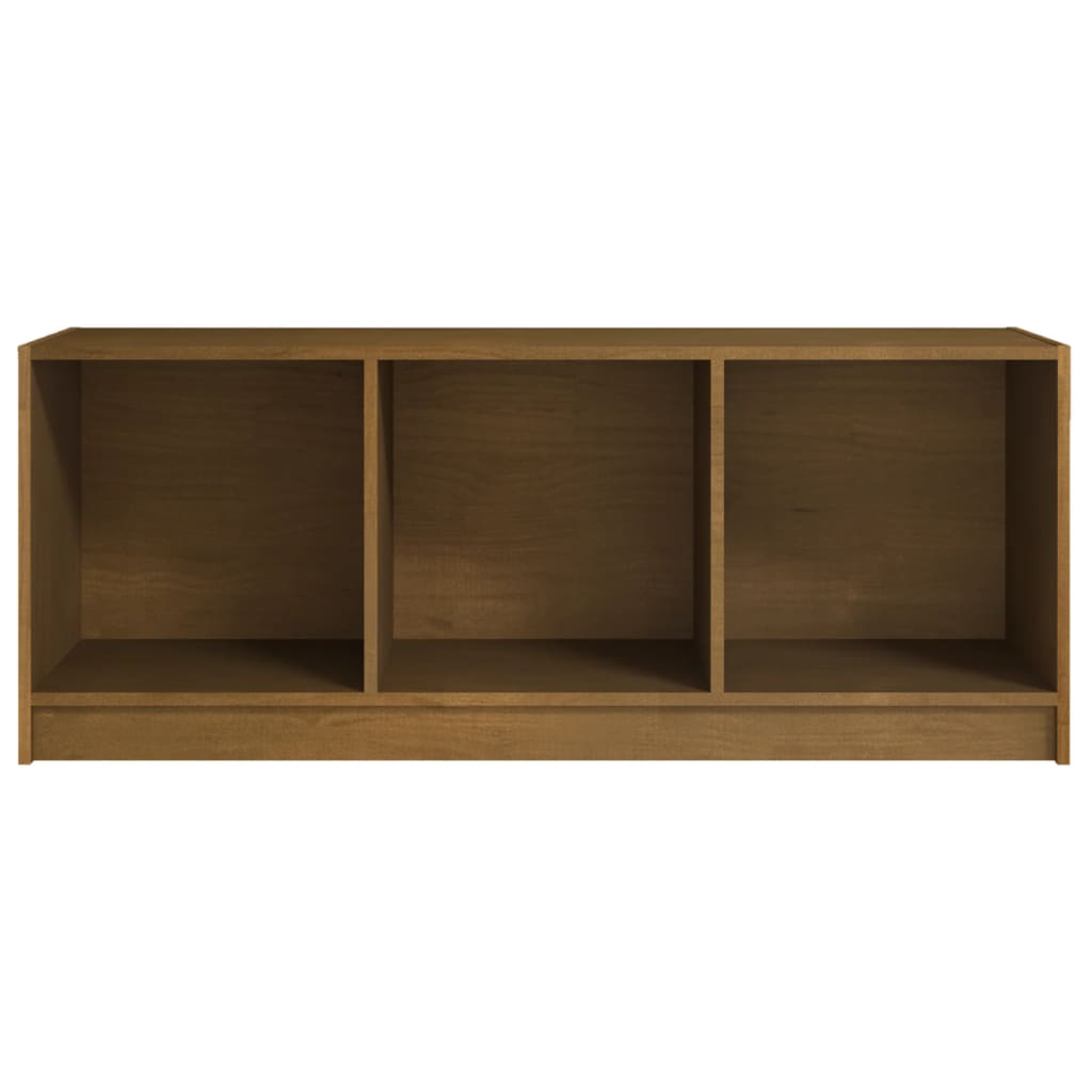 Tv-Bänk 104X33X41 Cm Massiv Furu