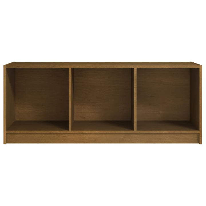 Tv-Bänk 104X33X41 Cm Massiv Furu