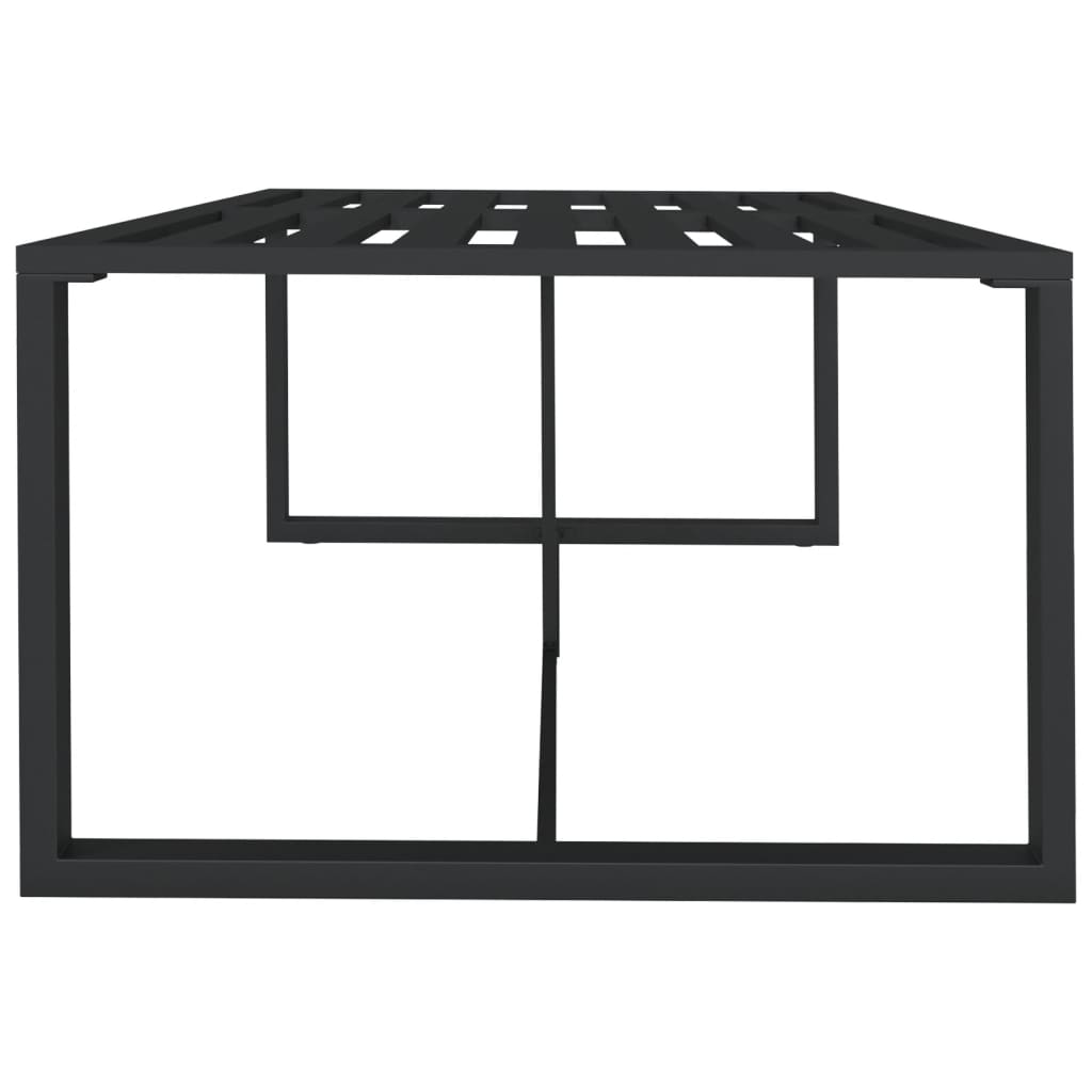 Matbord För Trädgården Antracit 120X60X66 Cm Aluminium