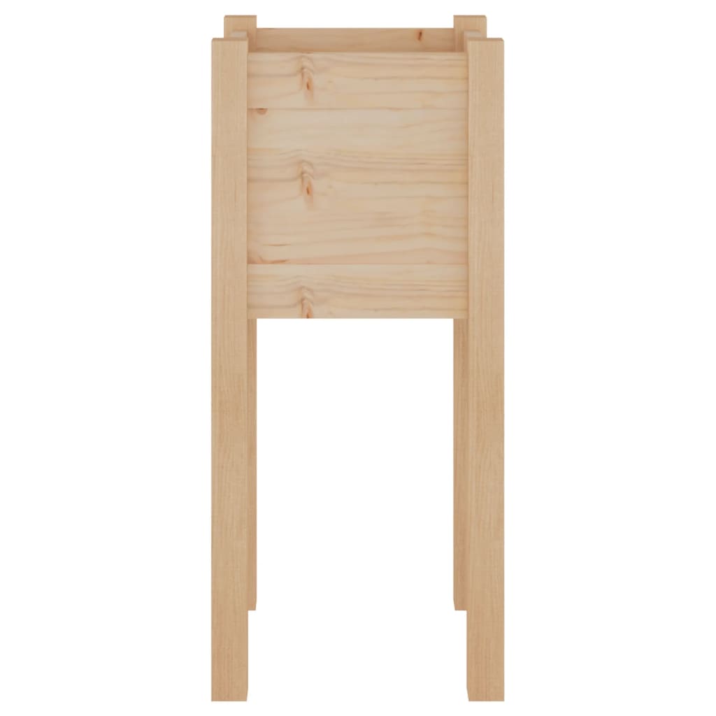 Odlingslåda 31X31X70 Cm Massiv Furu