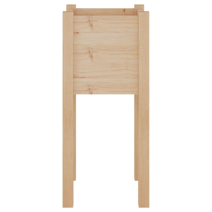 Odlingslåda 31X31X70 Cm Massiv Furu
