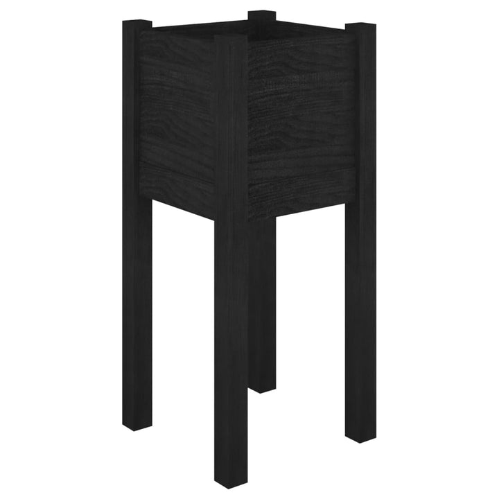 Odlingslåda 31X31X70 Cm Massiv Furu