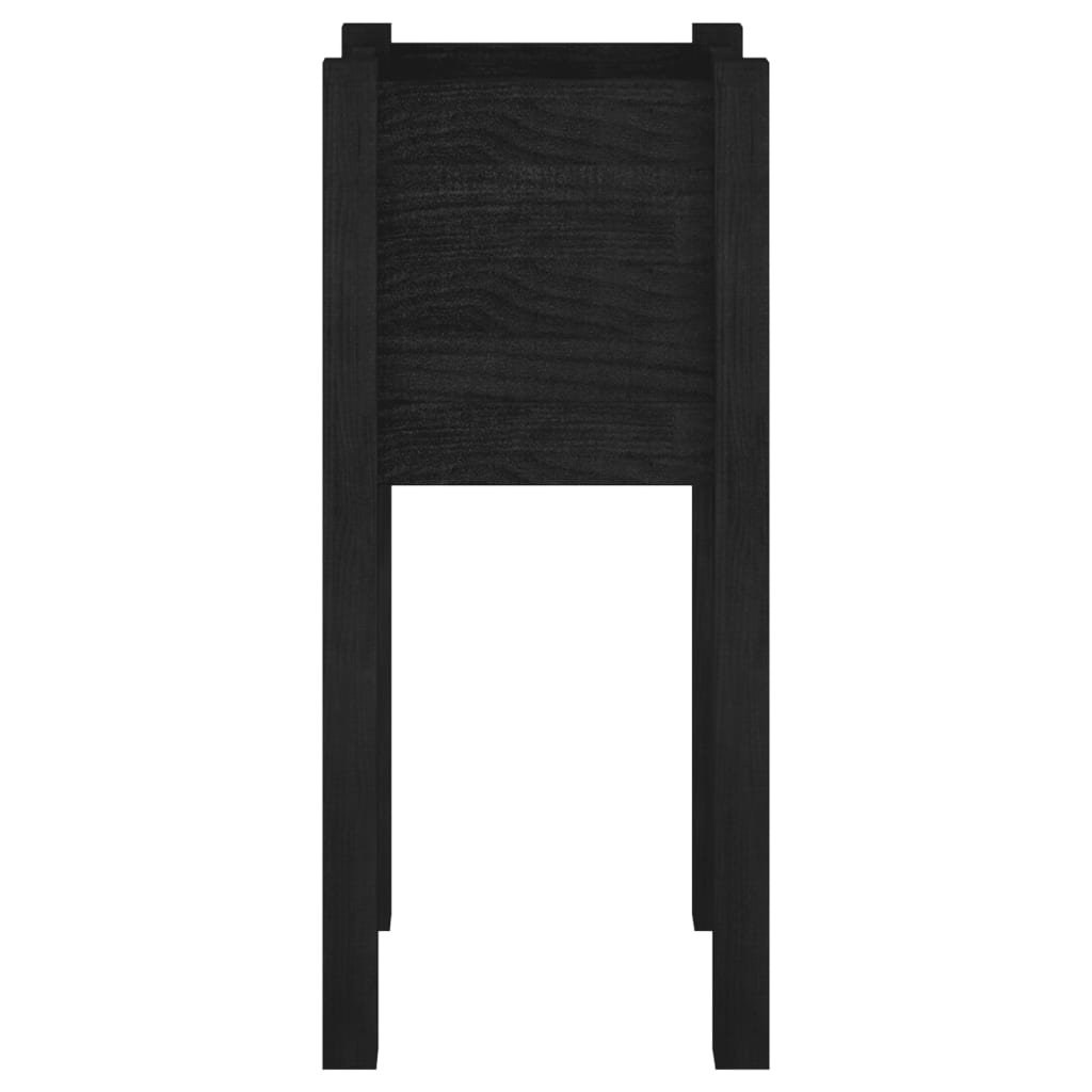 Odlingslåda 31X31X70 Cm Massiv Furu