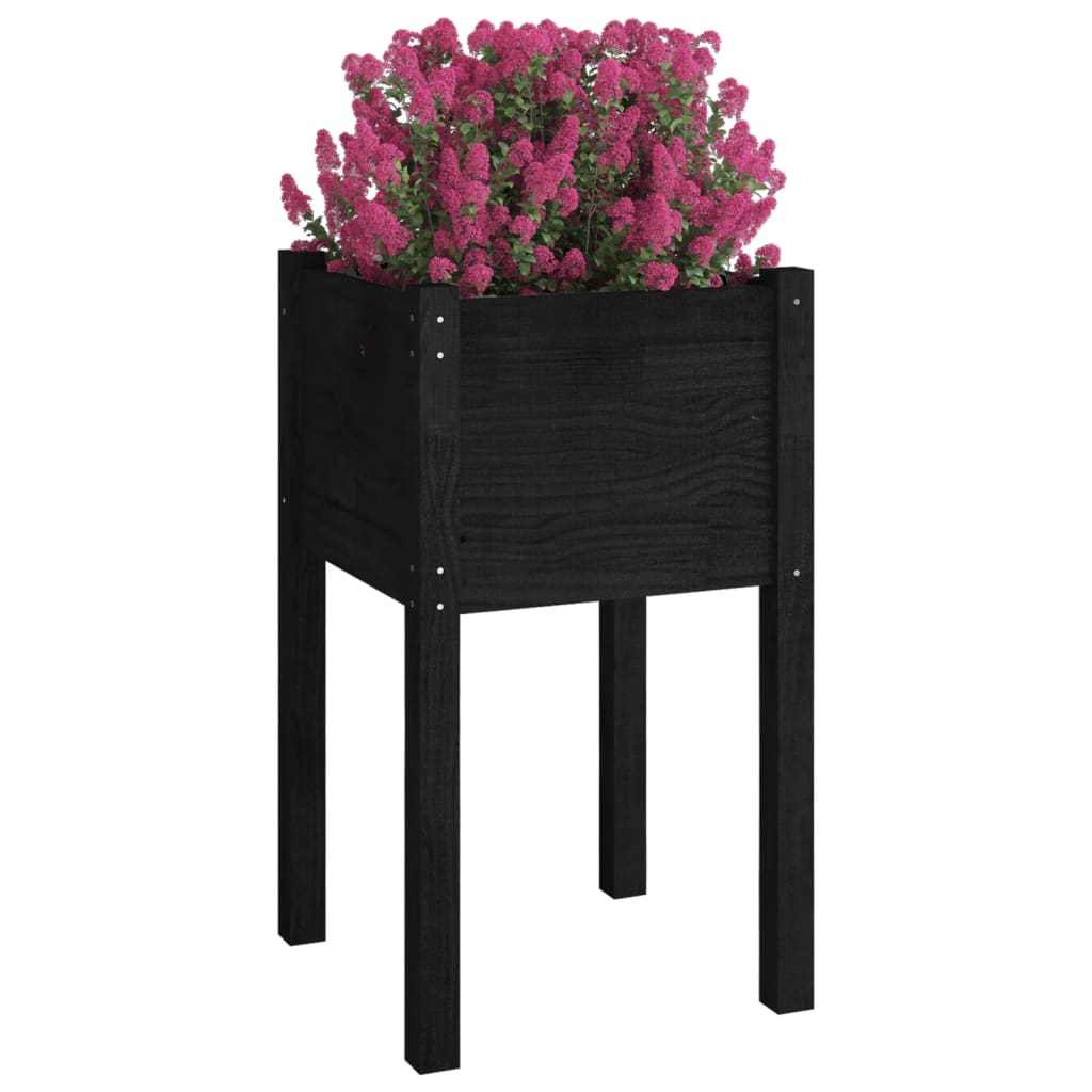 Odlingslåda 40X40X70 Cm Massiv Furu
