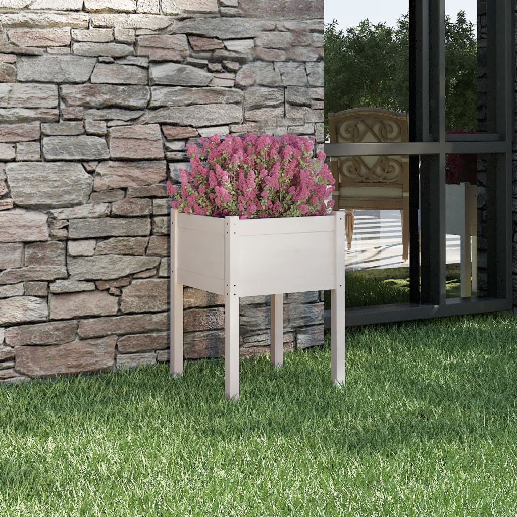 Odlingslådor 2 St 50X50X70 Cm Massiv Furu
