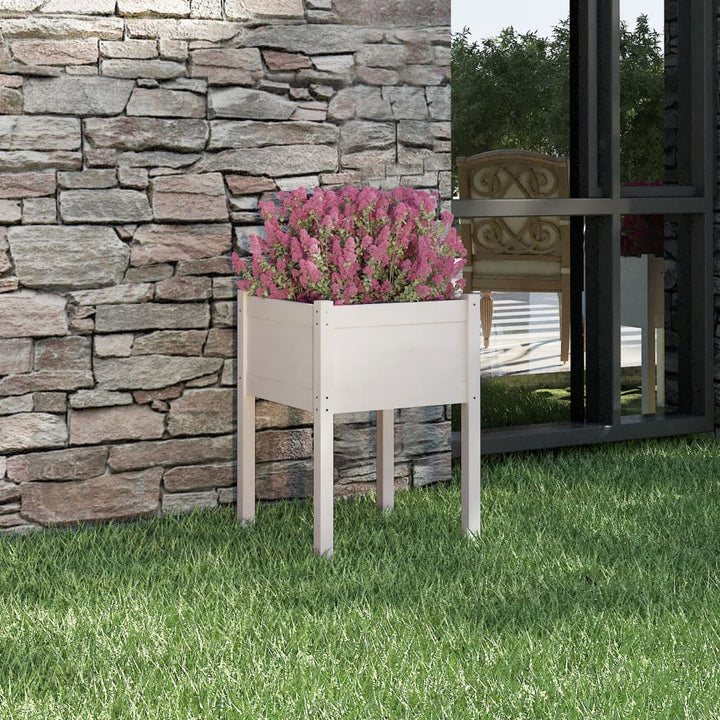 Odlingslådor 2 St 50X50X70 Cm Massiv Furu