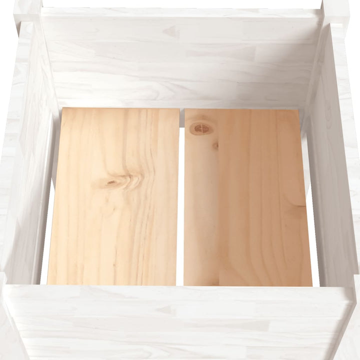 Odlingslådor 2 St 50X50X70 Cm Massiv Furu