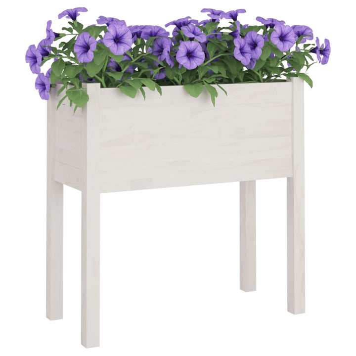 Odlingslådor 2 St 70X31X70 Cm Massiv Furu