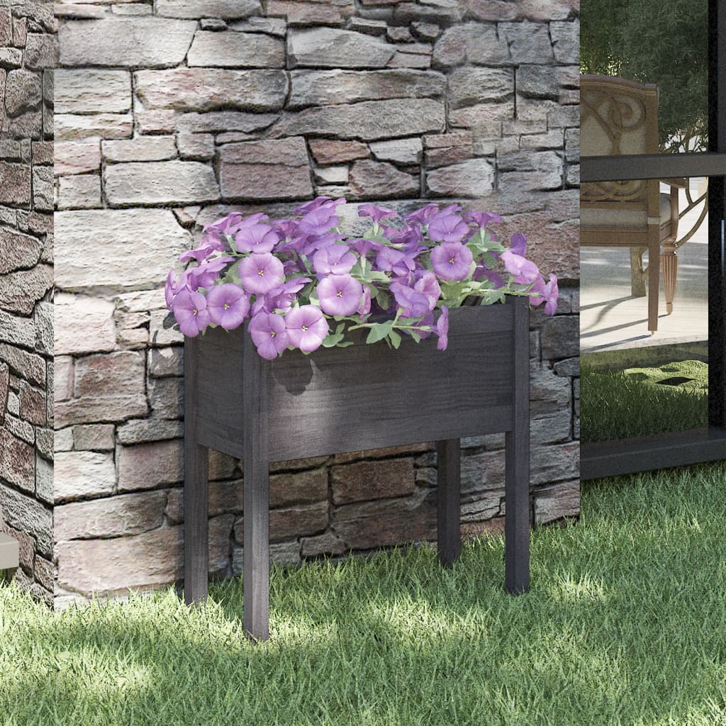 Odlingslådor 2 St 70X31X70 Cm Massiv Furu