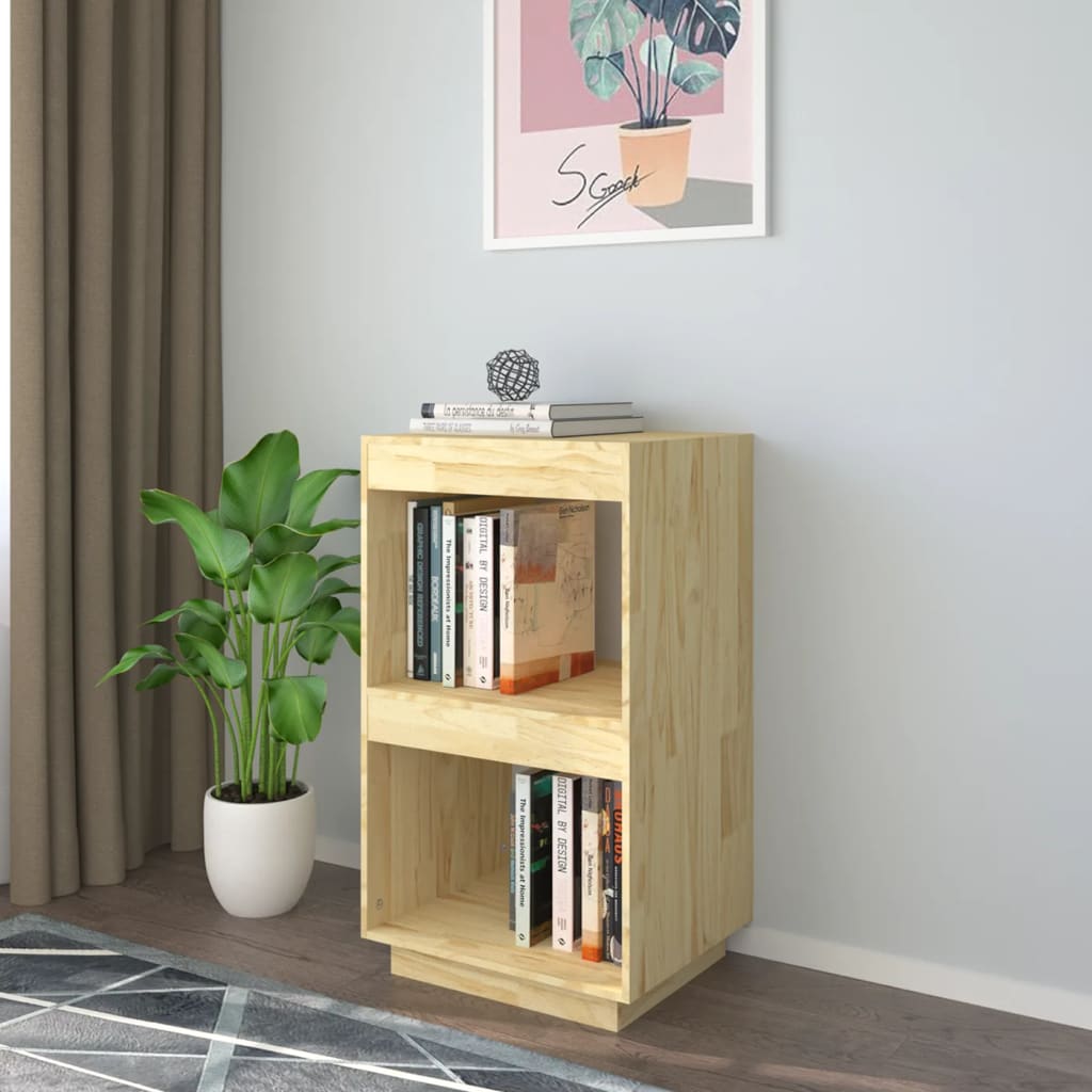 Bokhylla/Rumsavdelare 40X35X Massiv Furu