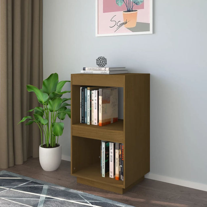 Bokhylla/Rumsavdelare 60X35X Massiv Furu