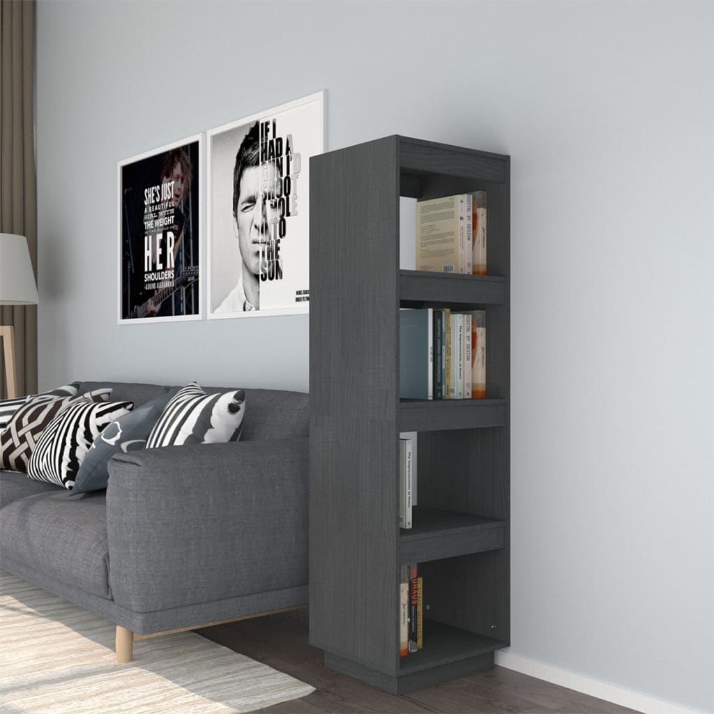 Bokhylla/Rumsavdelare 40X35X Massiv Furu