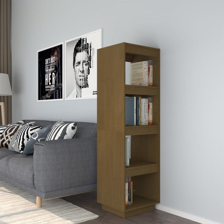 Bokhylla/Rumsavdelare 40X35X Massiv Furu