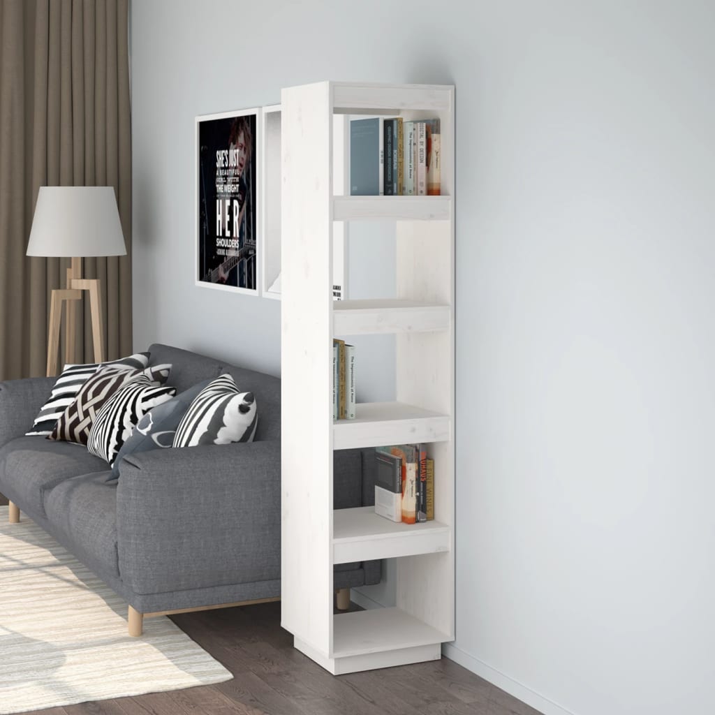 Bokhylla/Rumsavdelare 40X35X Massiv Furu