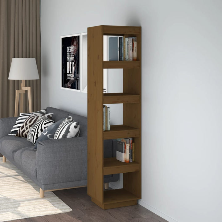Bokhylla/Rumsavdelare 40X35X Massiv Furu
