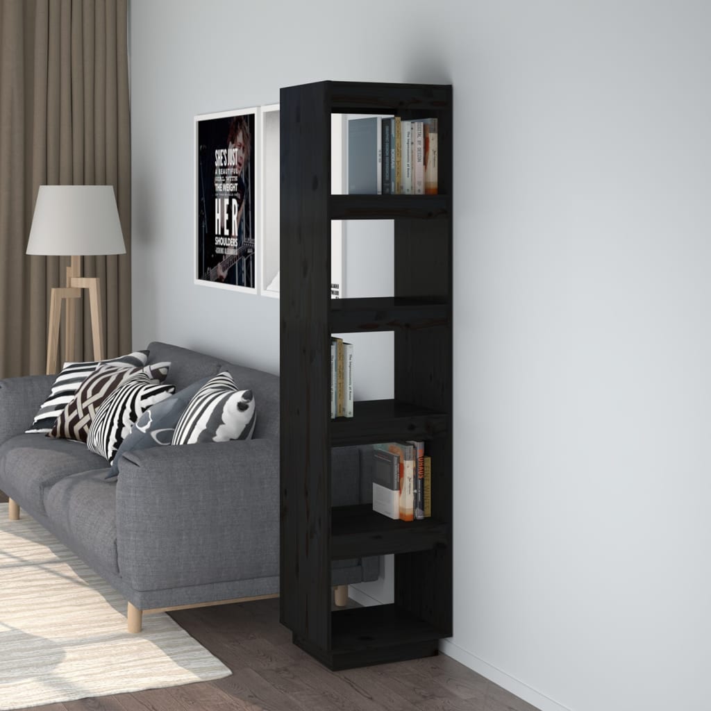 Bokhylla/Rumsavdelare 40X35X Massiv Furu