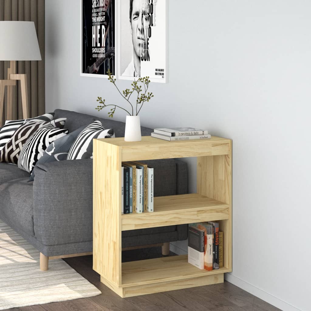 Bokhylla/Rumsavdelare 40X35X Massiv Furu