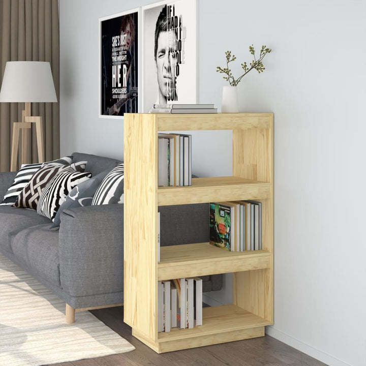 Bokhylla/Rumsavdelare 40X35X Massiv Furu