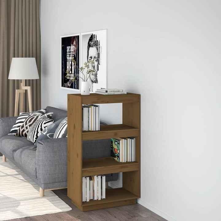 Bokhylla/Rumsavdelare 60X35X Massiv Furu