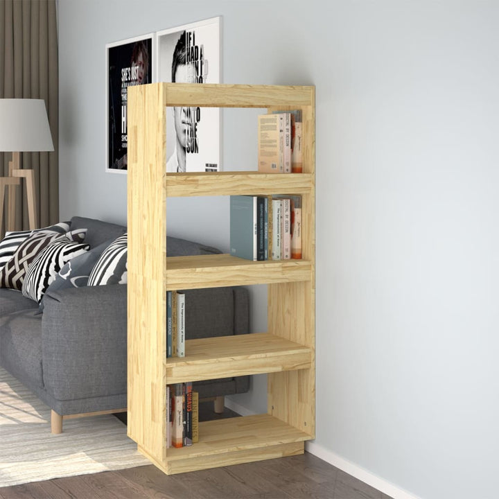 Bokhylla/Rumsavdelare 60X35X Massiv Furu