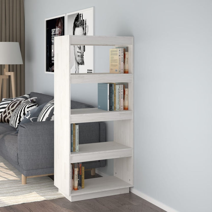 Bokhylla/Rumsavdelare 60X35X Massiv Furu