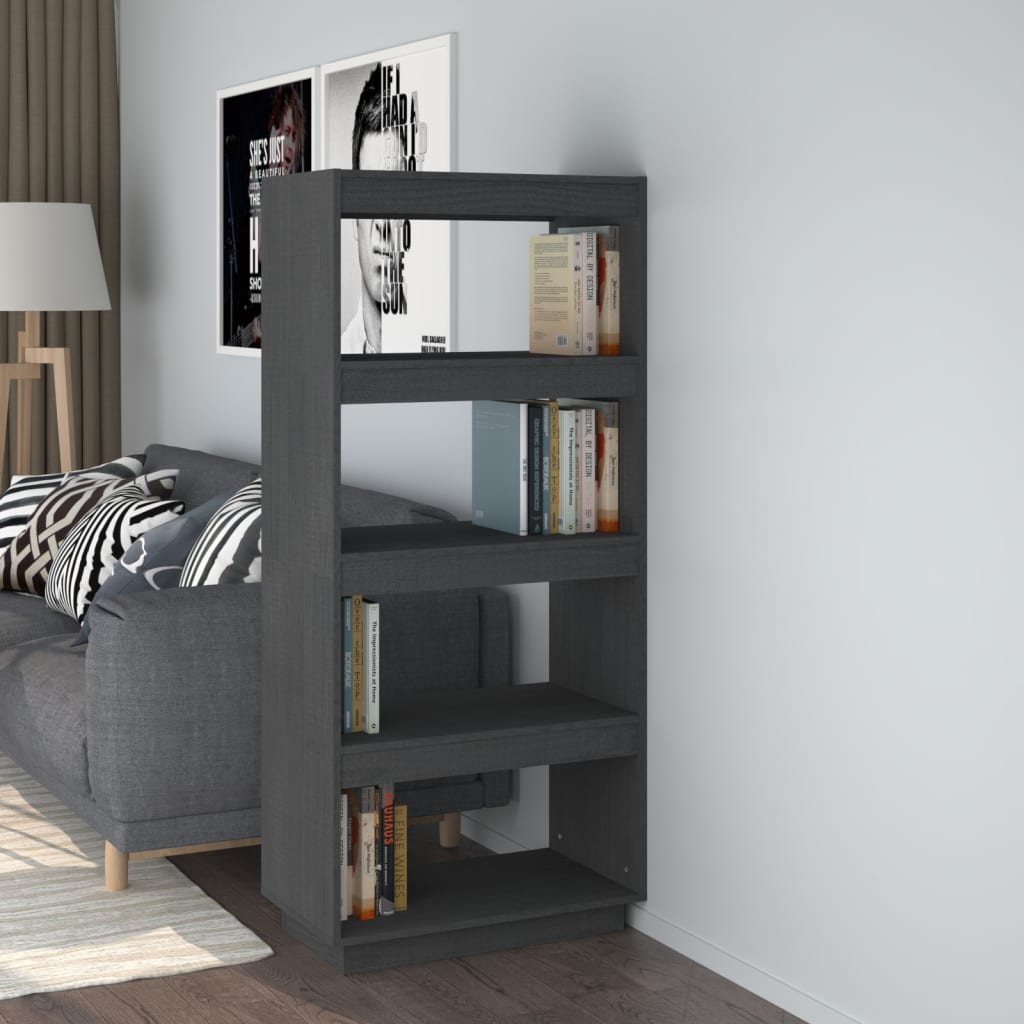 Bokhylla/Rumsavdelare 40X35X Massiv Furu