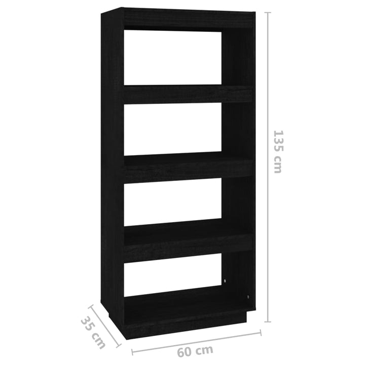 Bokhylla/Rumsavdelare 60X35X Massiv Furu