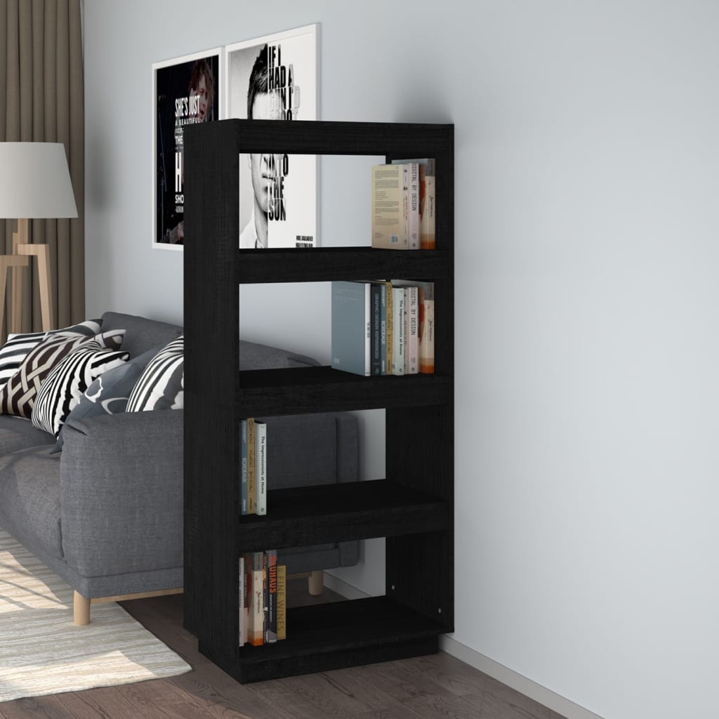 Bokhylla/Rumsavdelare 40X35X Massiv Furu