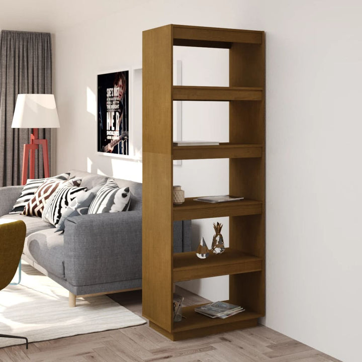 Bokhylla/Rumsavdelare 40X35X Massiv Furu