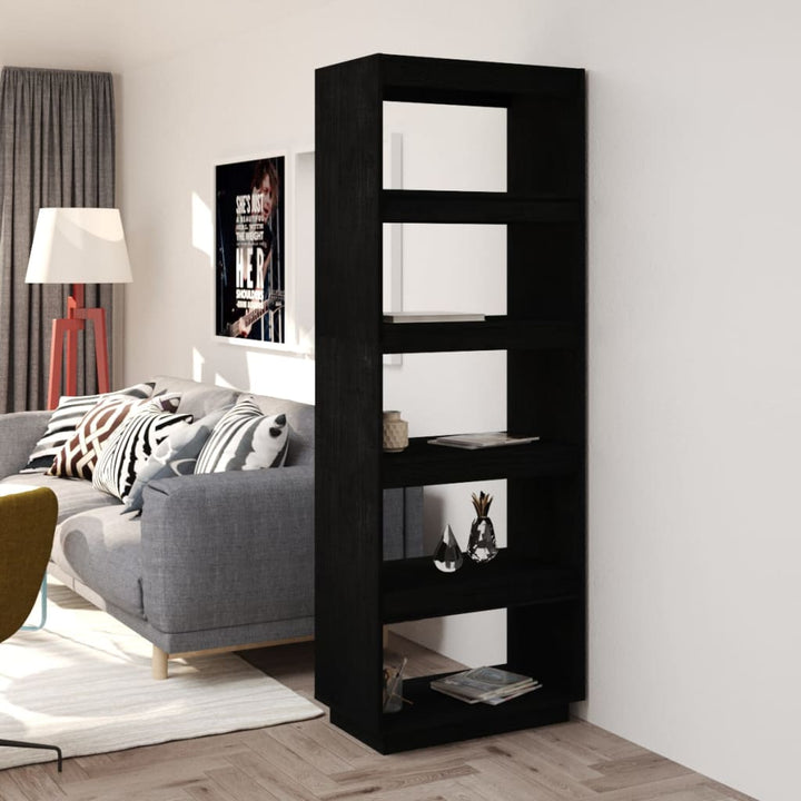 Bokhylla/Rumsavdelare 60X35X Massiv Furu