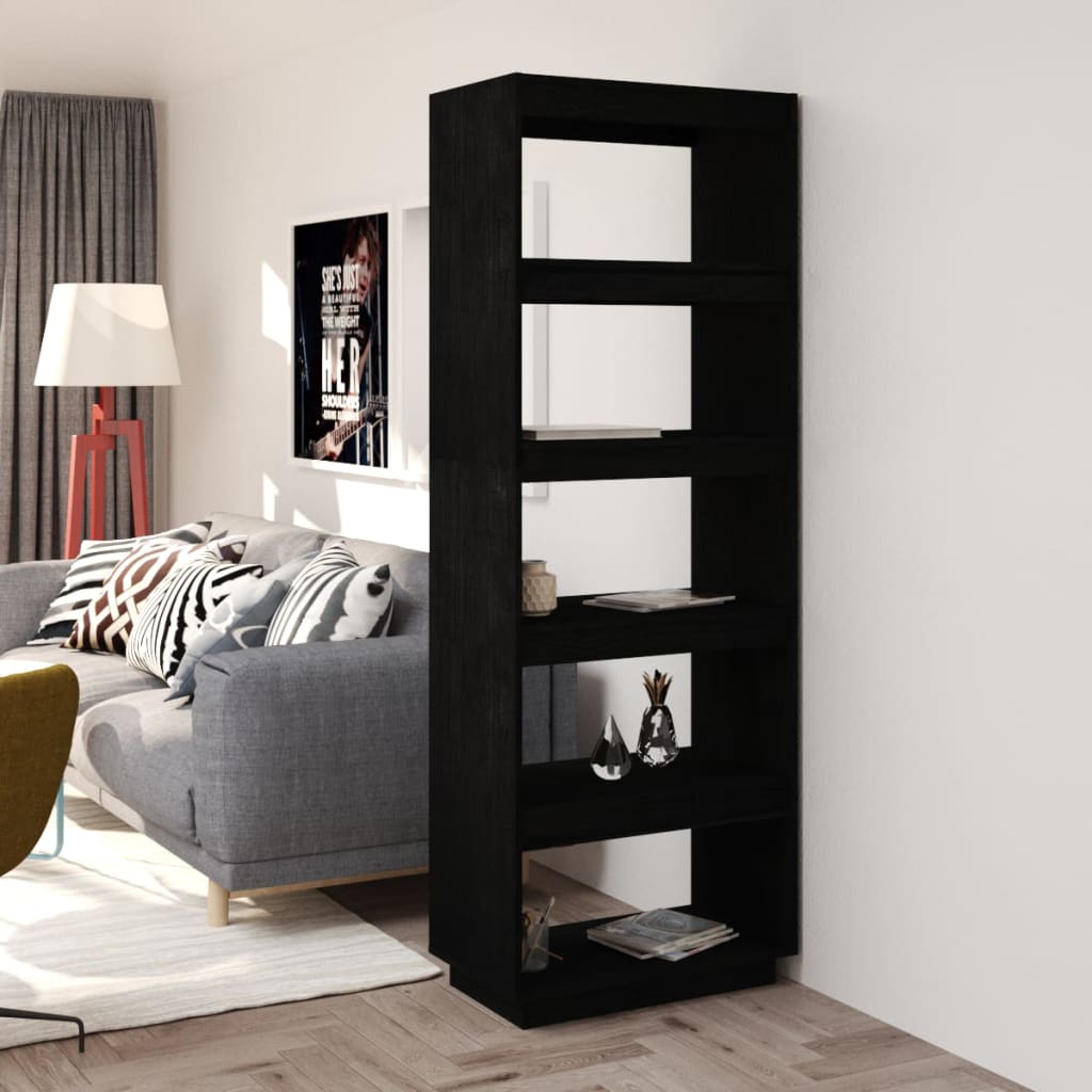Bokhylla/Rumsavdelare 40X35X Massiv Furu